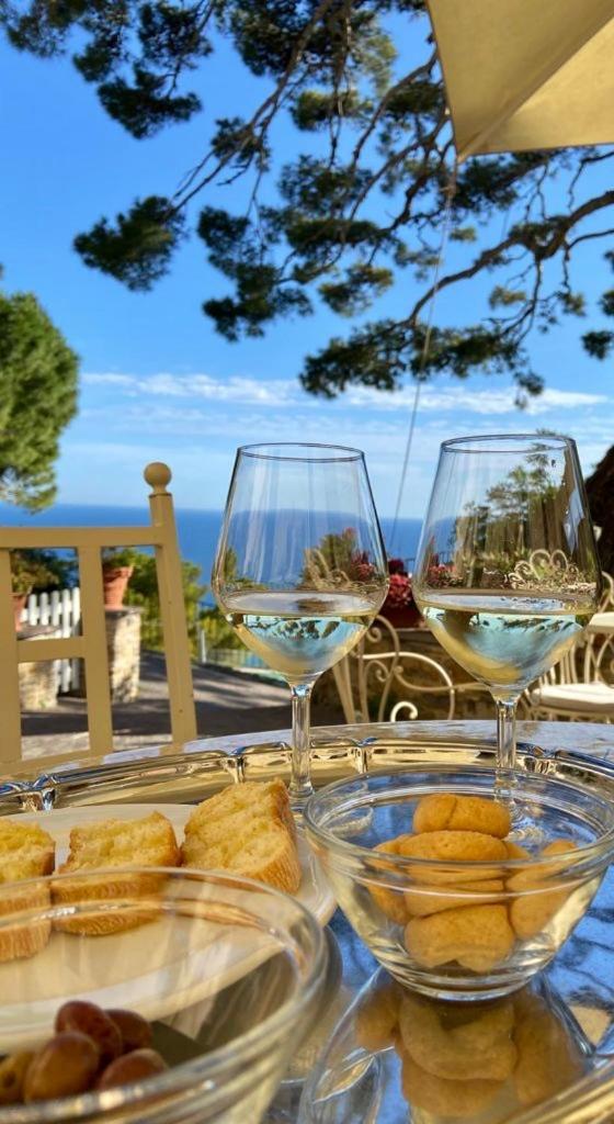 Uliveto Saglietto Agriturismo A Poggi Apartments Imperia Buitenkant foto
